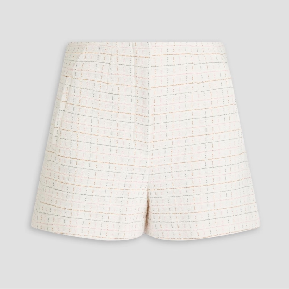 NEW VERONICA BEARD Jazmin Tweed Shorts 0